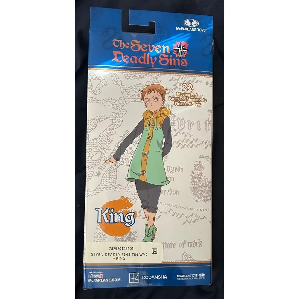 McFarlane Toys King 7" Figure - The Seven Deadly Sins Anime Collectible & Oslo - Picture 3 of 3